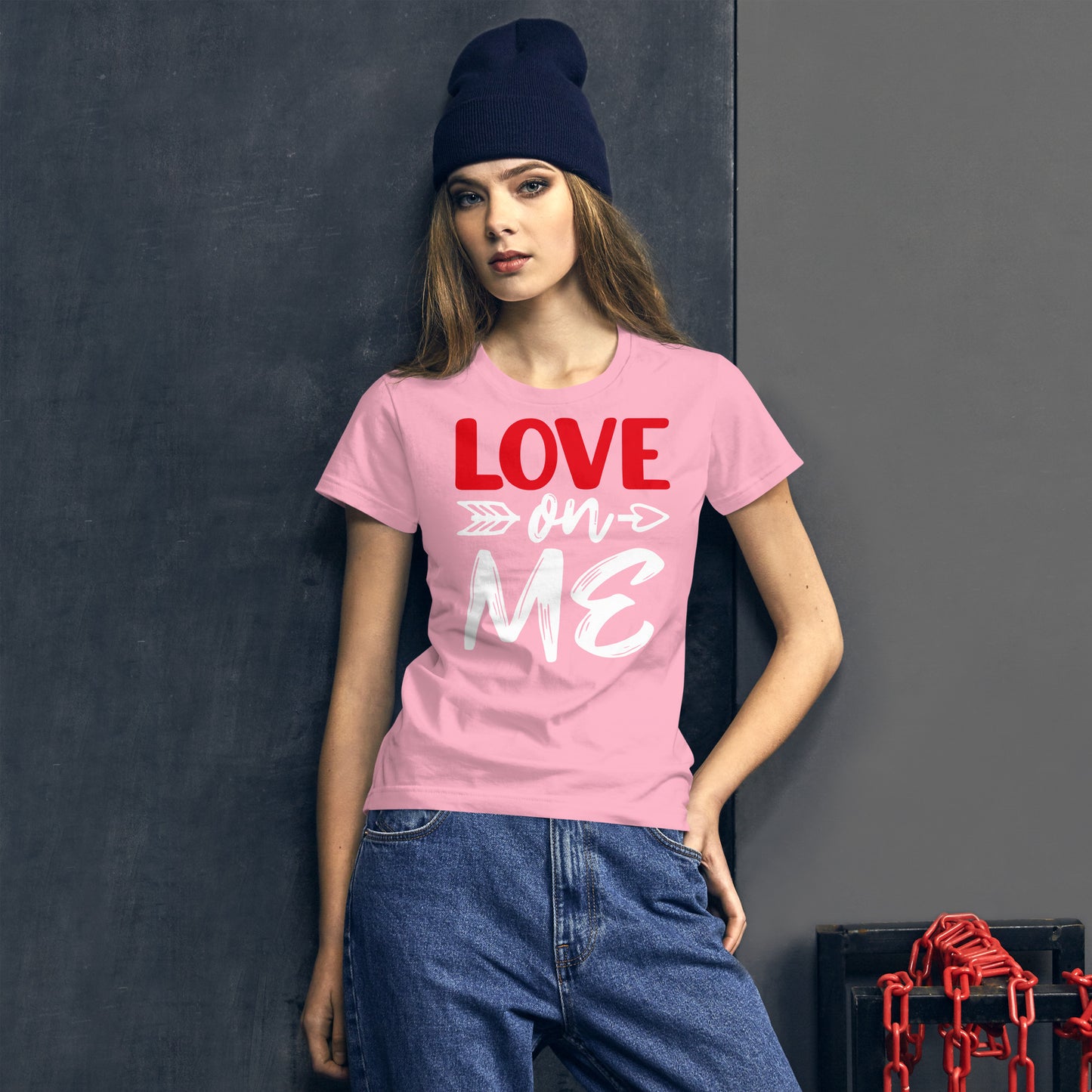 Love On Me - Women's short sleeve t-shirt