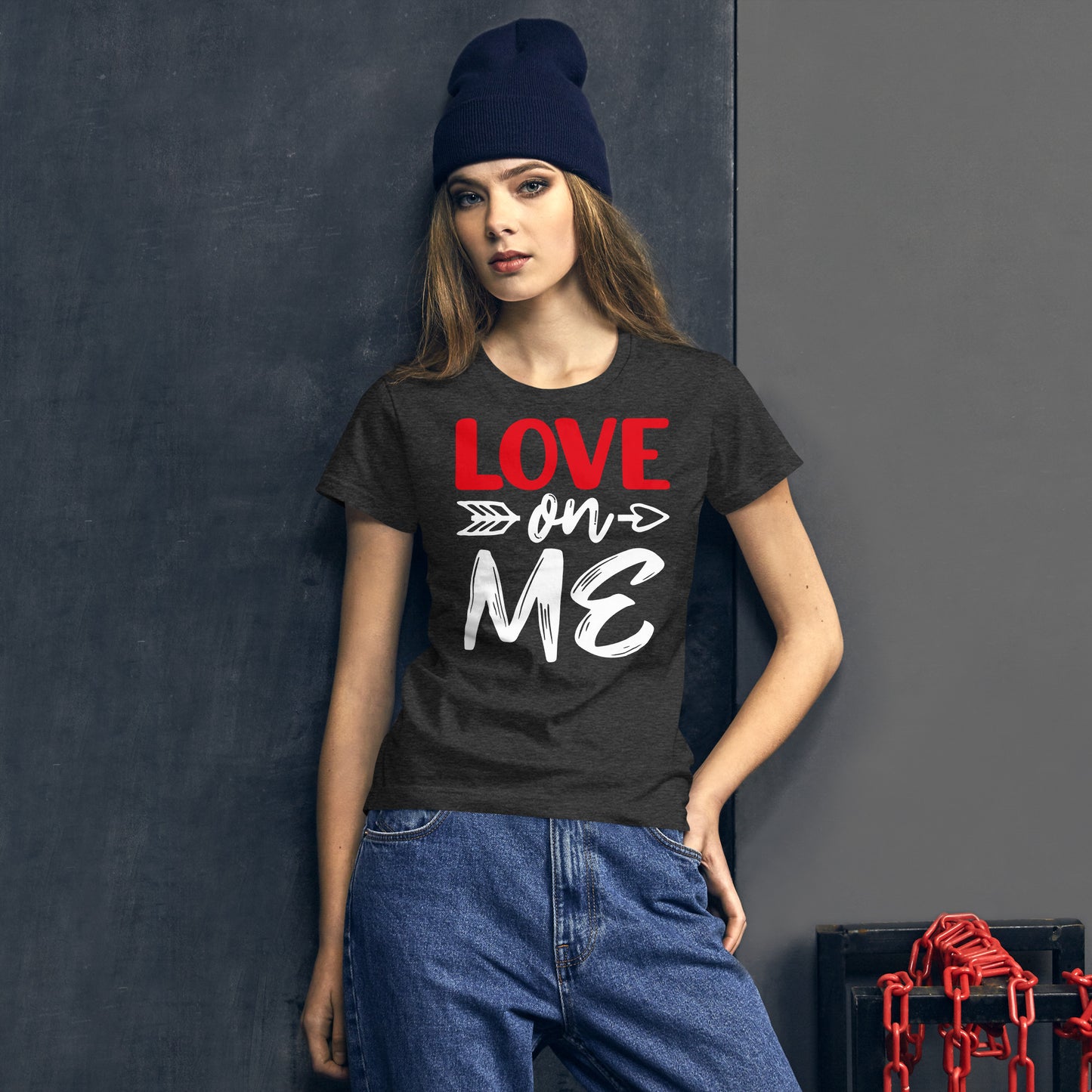 Love On Me - Women's short sleeve t-shirt