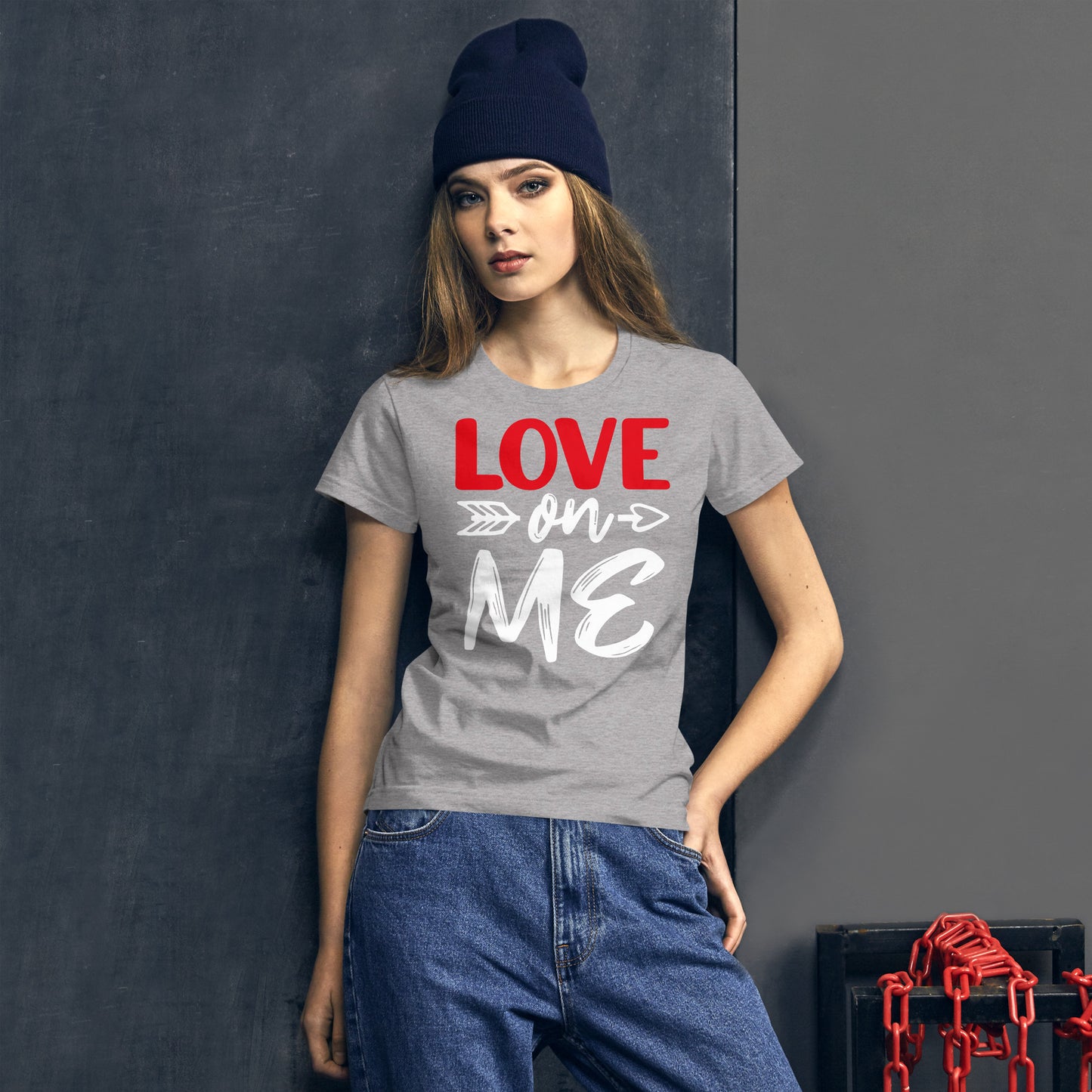 Love On Me - Women's short sleeve t-shirt