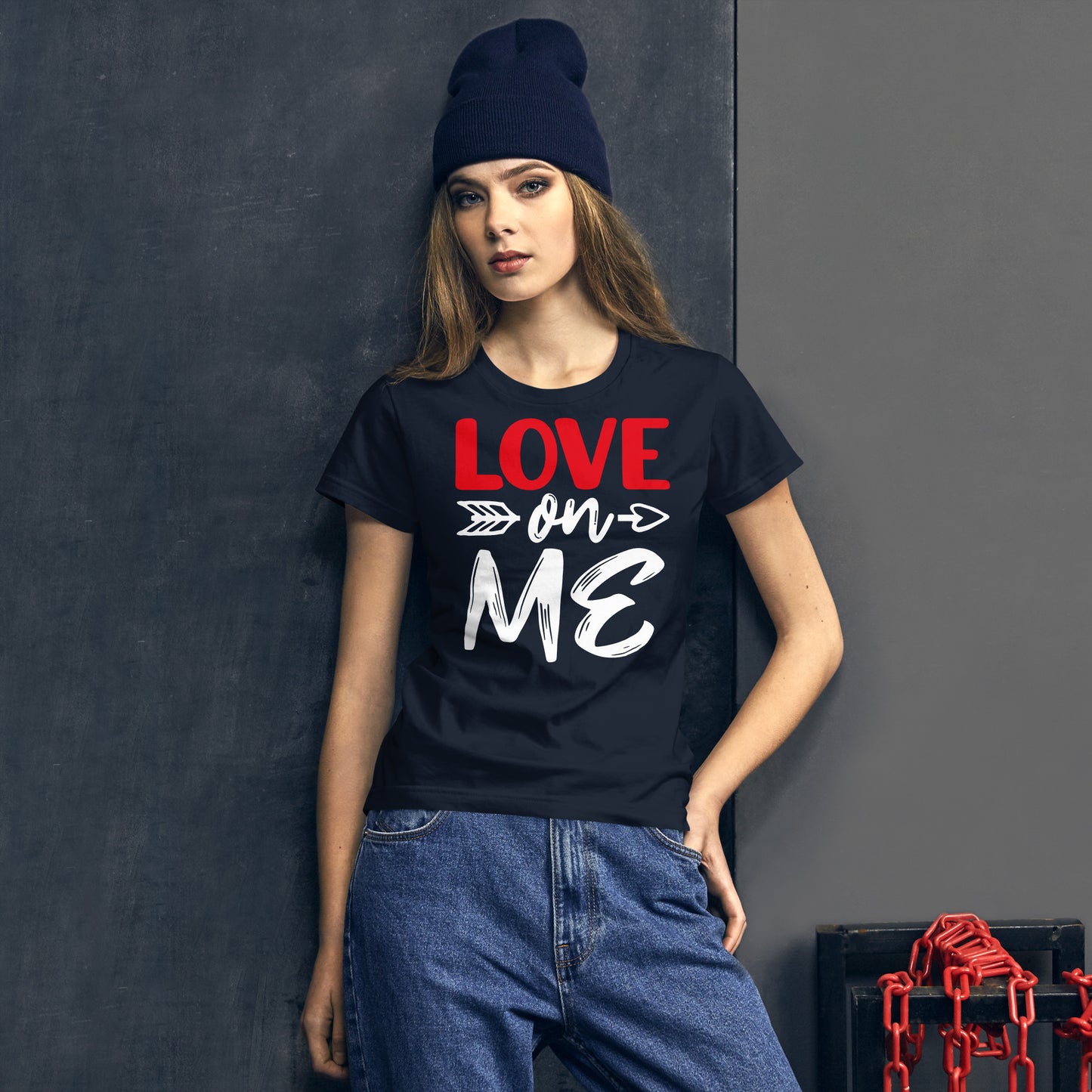 Love On Me - Women's short sleeve t-shirt